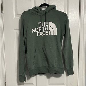 The North Face Olive Green Pullover Hoodie